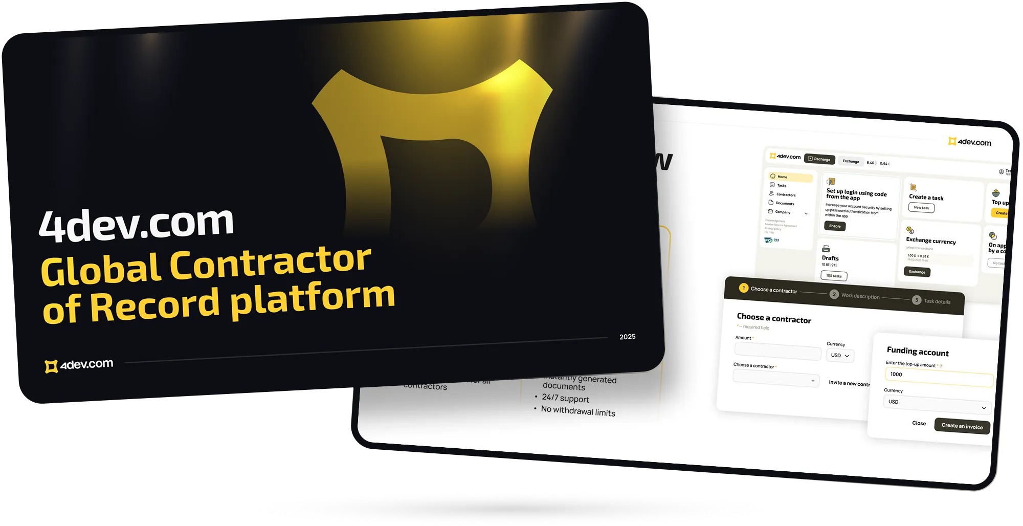 Расскажите клиентам о 4dev.com